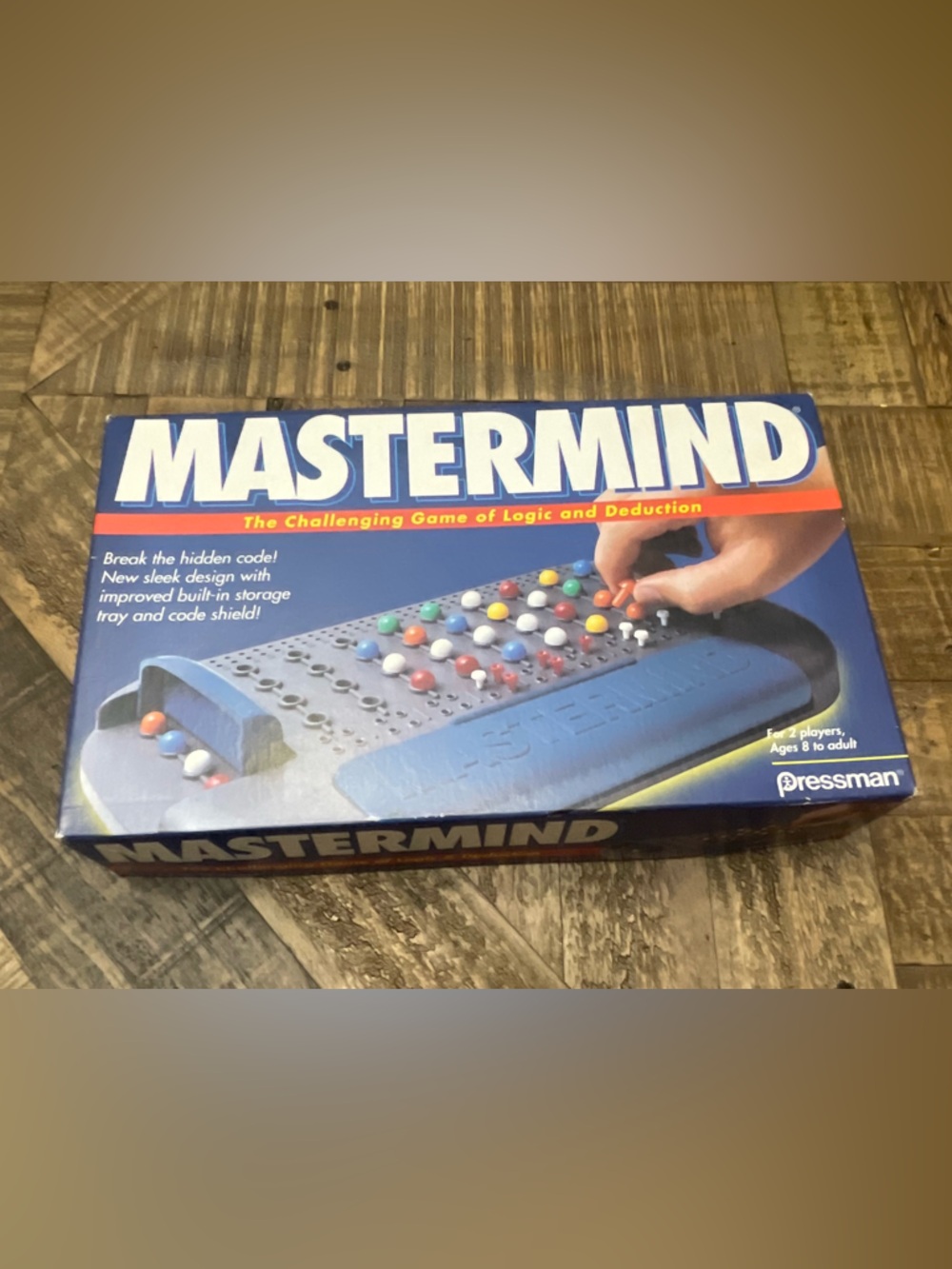1996 Mastermind Logic Game by Pressman - Classic vintage game